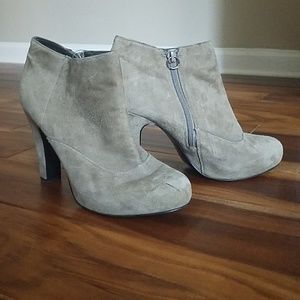 Nine West suede booties